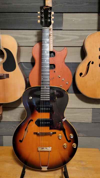 1965 Gibson ES-125T Electric Guitar ES-125TD 2 Pickup Conversion Vintage P-90s