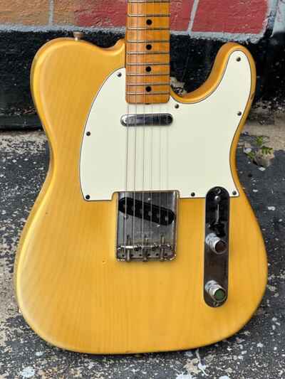 1974 Fender Telecaster very rare all original & an outrageous see-thru Blonde !