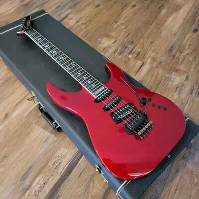 Kramer American Stagemaster Custom Electric Guitar 1980s Candy Red W / OHSC