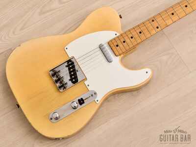 1955 Fender Telecaster Vintage Guitar Blonde (Riggio Finish) w /  Tweed Case