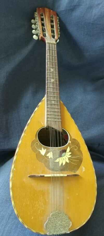 Vintage Hans Hauser Bowl Back Mandolin