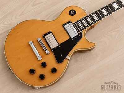 1979 Gibson Les Paul Custom Vintage Guitar Natural w /  Lollar Pickups, Case, Tag