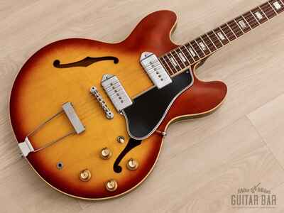 1966 Gibson ES-330 TD Vintage Hollowbody Guitar Ice Tea Sunburst, Near-Mint
