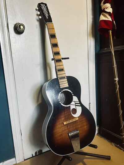 Vintage Old Kraftsman 6 String Acoustic Parlor Guitar