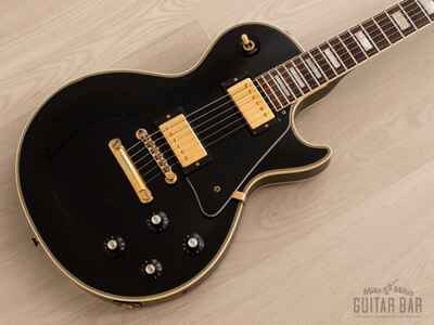 1985 Greco Mint Collection EGC68-50 Custom Black Beauty w /  Lindy Fralin Pure PAF