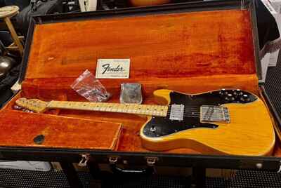 In Store ?? 1974 Fender Telecaster Custom Original Natural USA Maple Neck