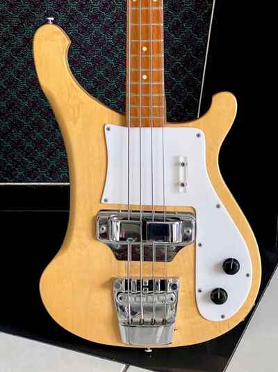 1967 Rickenbacker 4000 Bass in Maplglo rare as hell its 1 of a kind & Minty !