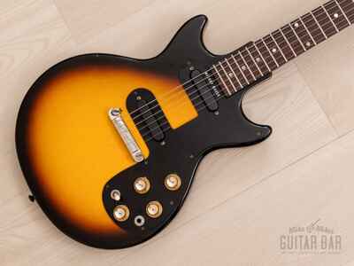 1964 Gibson Melody Maker D Double Pickup Vintage Guitar Sunburst w /  Case