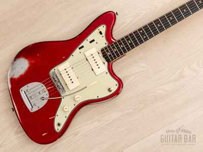 1963 Fender Jazzmaster Vintage Offset Guitar Pre-CBS Candy Apple Red w /  Case