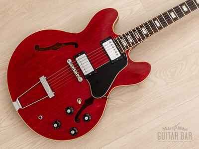 1968 Gibson ES-335 TDC Vintage Electric Guitar Cherry w /  T Tops, Case