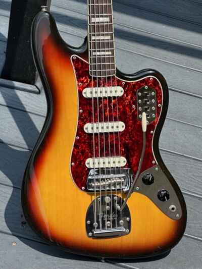1974 Fender Bass VI 6-string Beatle type Bass near mint original & user friendly