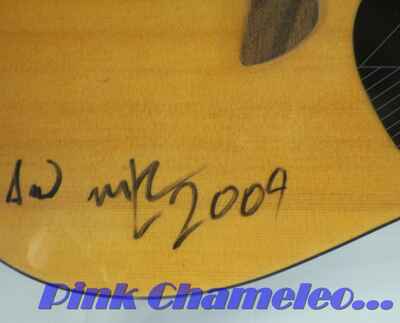 First Act 222 6 String Acoustic Guitar Inspired by Adam Levine UNKNOWN SIGNATURE