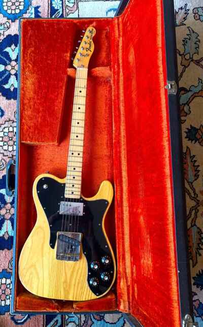 Fender Telecaster Custom Vintage 1975 Natural Finish - Find your inner Keef!