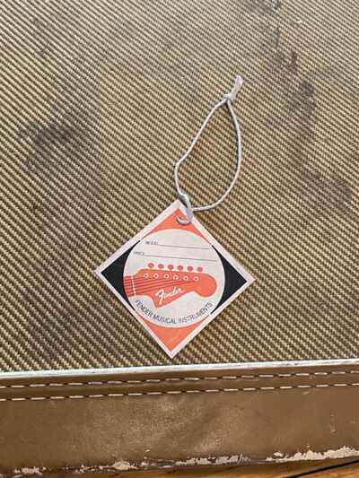 1960??s Fender Vintage Hang Tag For Telecaster Stratocaster