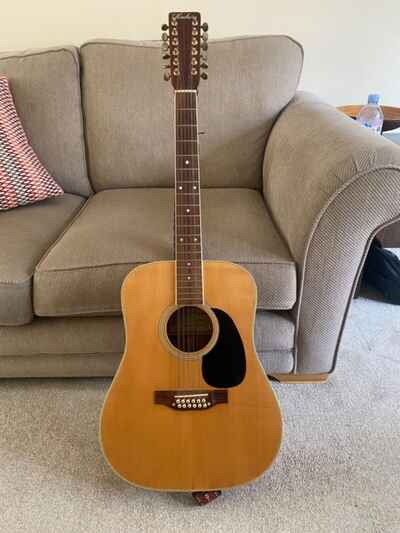 Kimbara 12 String Guitar Acoustic 1978 Japan FCN-London Very good condition