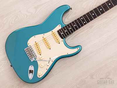 1980s PGM Moon ST-248 S-Style Guitar Lake Placid Blue w /  Seymour Duncan SSL-1
