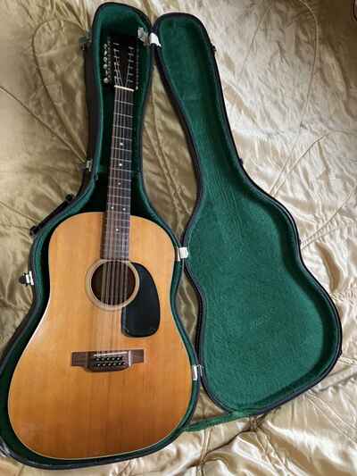 1969 Martin 12 String Vintage Acoustic Guitar in Good Condition