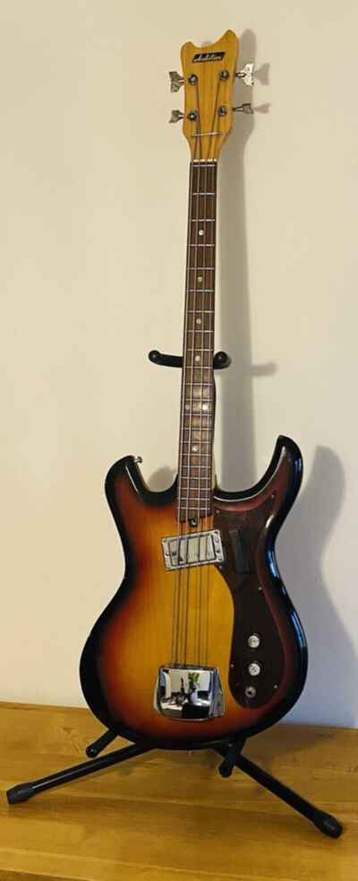 Teisco Audition , Sunburst, 60??s Bass Guitar , Made In Japan