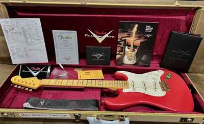 In Store 1956 Fender Stratocaster Masterbuilt Dennis Galuszka Fiesta Jrny Relic