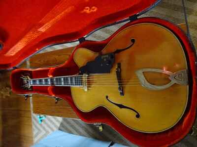 Vintage 1958 Johnny Smith Guitar- Blonde with signature