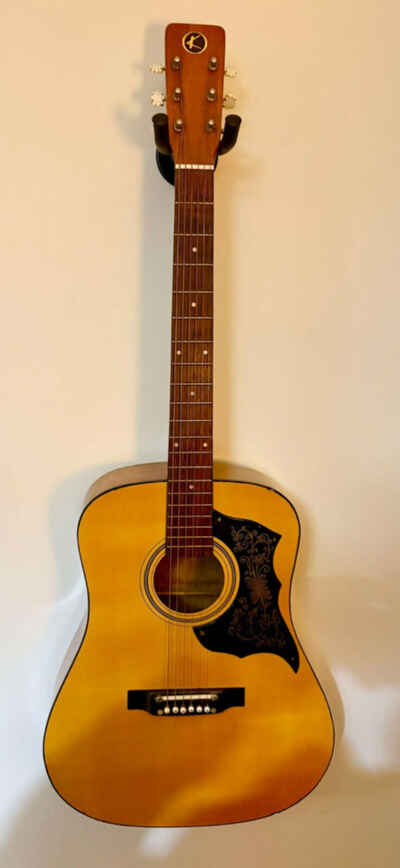 Vintage Kay K240 acoustic dreadnought style acoustic guitar
