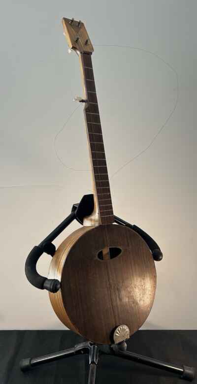 Vntg Five String Banjo(bluegrass Banjo) HandMade 1989 Signed