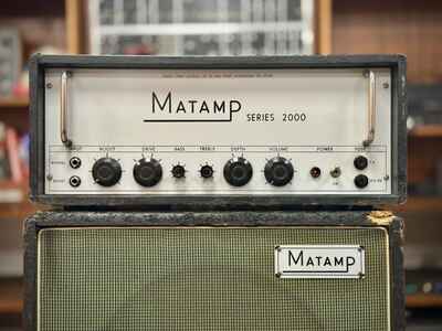Matamp Series 2000 Vintage Bass Guitar Amp Head - Zero rated for VAT