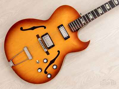 1964 Epiphone Sorrento E452T Vintage Hollowbody Guitar w /  PAF Mini Hum & Case