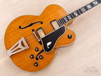 1969 Gibson Super 400 CES Vintage Archtop Guitar w /  T Tops, Lifton Case