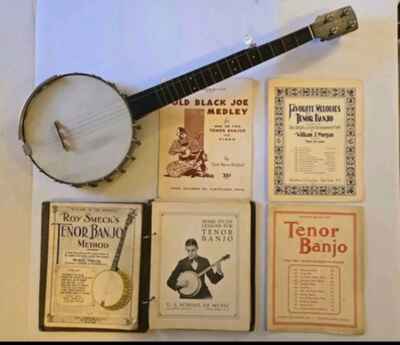Antique Dobson Buckbee  17 Fret Open back 5 String 1901 No Not Tailpiece Banjo