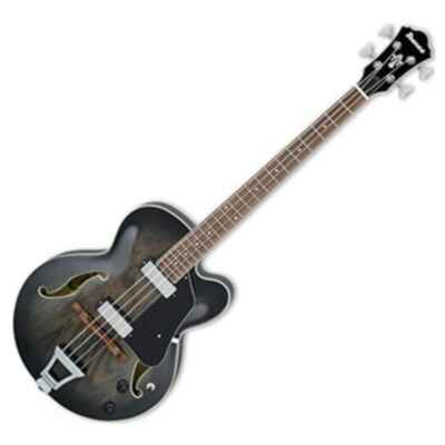 Artcore AFB200 Hollowbody Bass - Transparent Black Sunburst