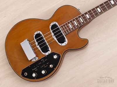1972 Gibson Les Paul Triumph Bass Walnut 100% Original w /  Case