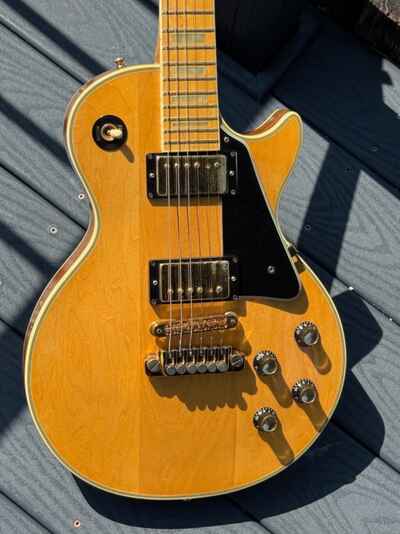 1978 Gibson Les Paul Custom Natural w / a Maple fingerboard 1 of a kind & Minty !