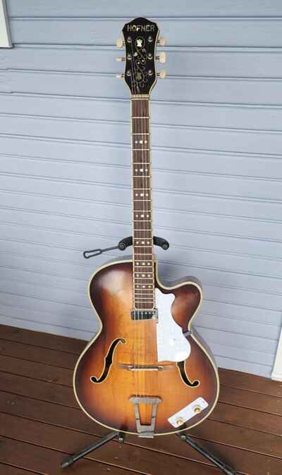 Hofner President Archtop 1958 ?? Vintage Bargain !