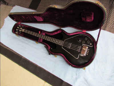 1976 Gibson The Ripper Bass Black With Original Case COOL!!