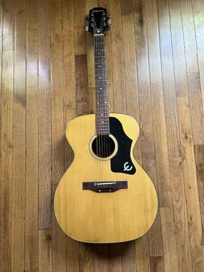 1973 Epiphone FT-134 made in Japan bolt on neck acoustic guitar