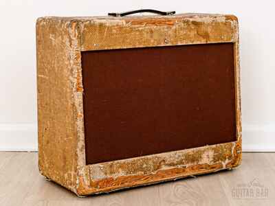 1954 Fender Super Tweed Wide Panel Vintage Tube Amp 2x10 w /  Jensen P10R, 5D4