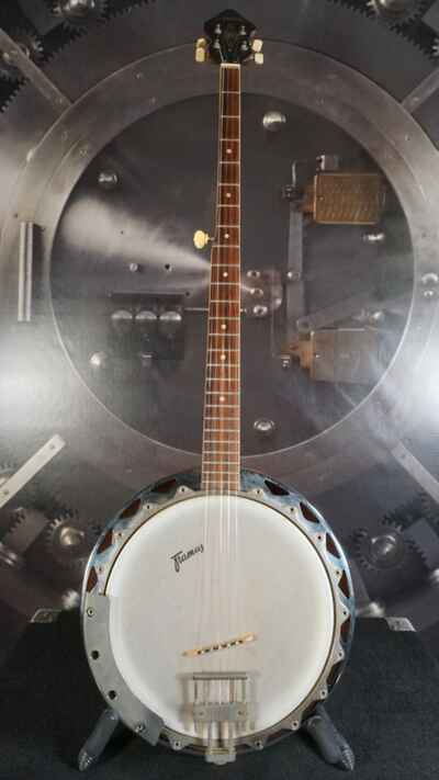 Framus Long Neck Banjo 32" Scale German Made 1960s
