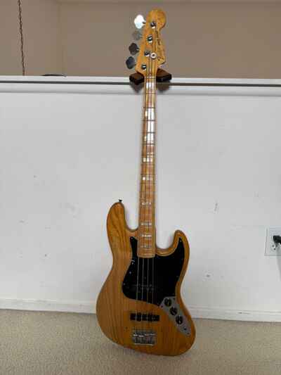 1980 Fender Jazz Bass, Natural finish, original
