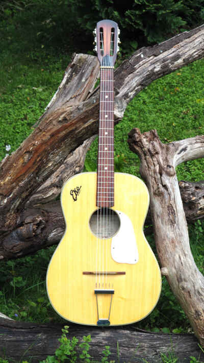 Vintage Gitarre, EKO P8 von 1963, Western Stil, Folk, Blues, Fingerpicking, TOP