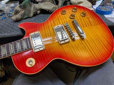 1999 Gibson Les Paul Classic Premium Plus 1960 RI Flametop - Slim Neck w /  VIDEO