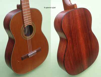 4 / 4 Konzert-Gitarre Hopf Grandioso Zeder Palisander Decke & Zargen massiv Top!