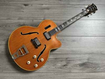 1965 Hofner Committee Blond E2 vintage electric guitar