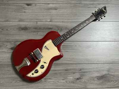 1961 Supro Belmont vintage electric guitar, made in the USA