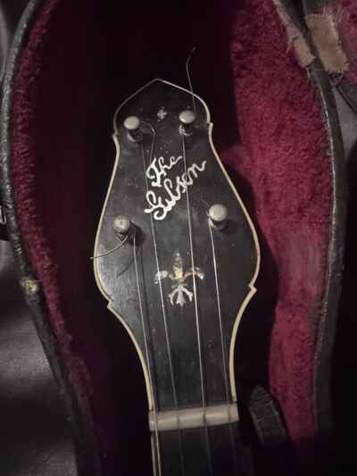 Vintage Gibson 4 String banjo