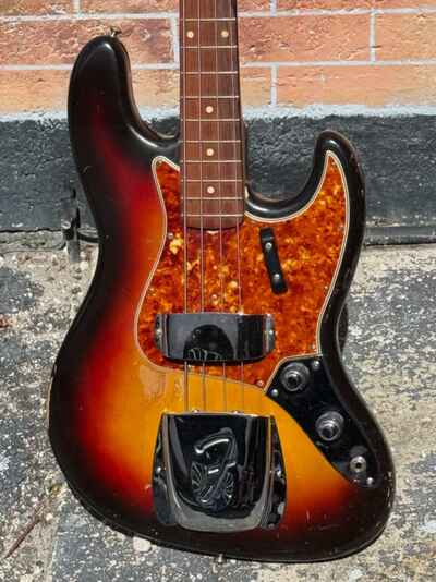 1961 Fender Jazz Bass "Stack Knob" rarest & most desirable Bass in the world !