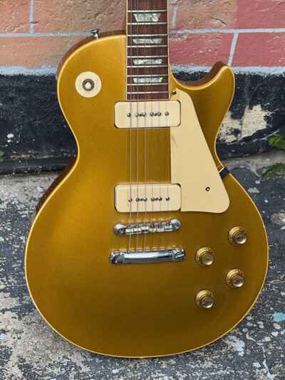 1969 Gibson Les Paul Std. Gold Top super early 69 production incredible example.