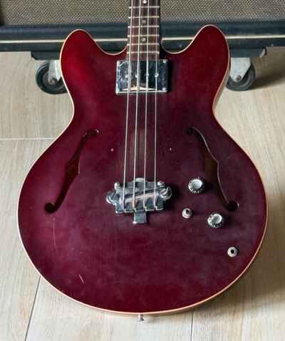 1967 Gibson EB-2C Bass fabulous special ordered EB-2 in "Sparkling Burgundy" !