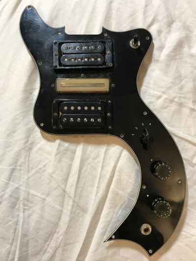 Gibson S-1 loaded pickguard with 70s T-Tops Humbuckers + Bill Lawrence pickup
