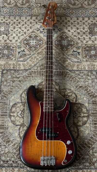 Used 1969 Fender Precision Bass w /  Hardcase and Pro Setup